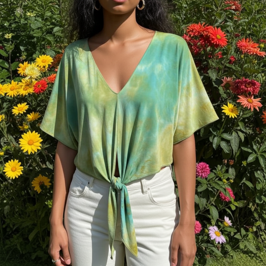 Paige Top con lazo delantero - Saguaro