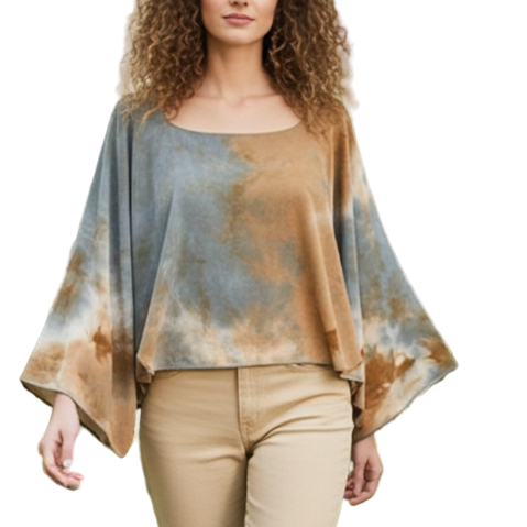 Woman standing in a garden with flowers and plants around her