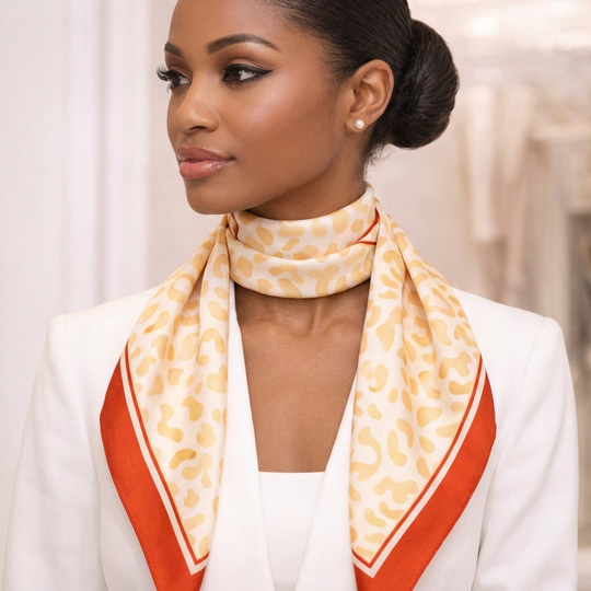 Delta Sigma Theta Animal Print Scarf - RCW