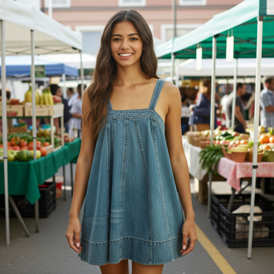 Vestido vaquero mini Maxwell