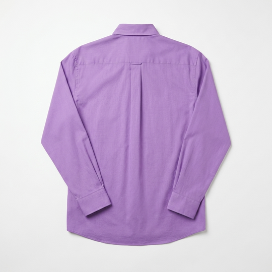 Tunika Hand-Dyed Lavender Pima Cotton Men’s Dress Shirt