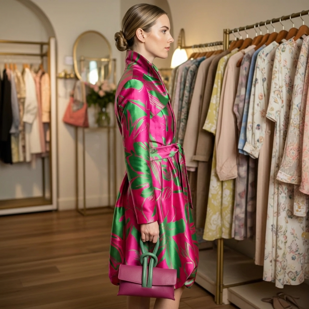 Abrigo versátil de jacquard - PG