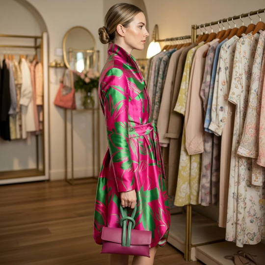 Abrigo versátil de jacquard - PG