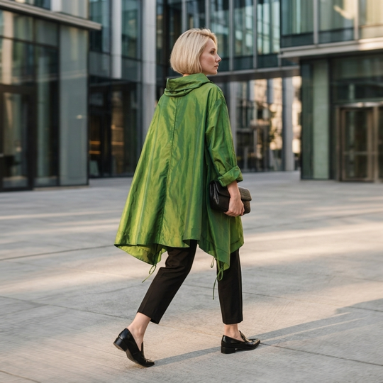 Igor Dobranic Bambo Olive Green Tunic