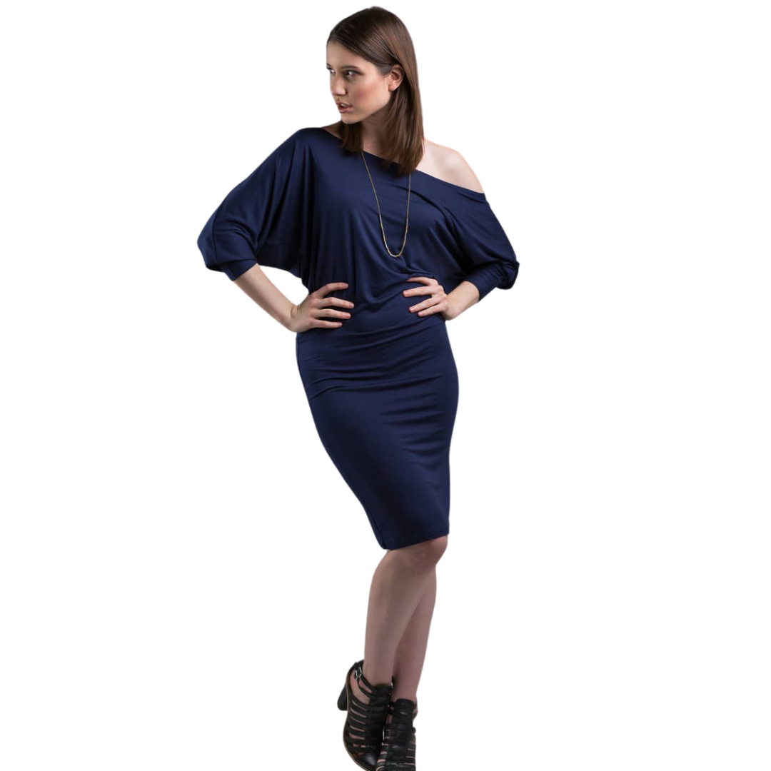 Twix Dress - Navy
Every woman is different, and that is why this off the shoulder dress can be worn in multiple lengths. Made with the softest material, this classic navy dress can be worn to any event in two different styles.
Twix Dress - Navy
Made with the softest material, this classic navy dress can be worn to any event in two different styles.
TWIXDRESS-2

$104.99
$104.99
$104.99
blue cold shoulder dress, blue dress, blue one shoulder dress, dress, navy blue dress, navy blue knit dress, navy knit dress