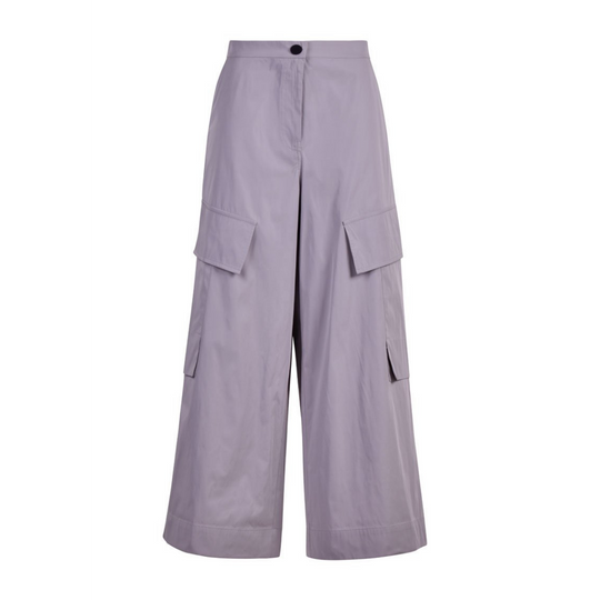 URBAN - Wide Leg Cargo Pant
A fun and flattering wide-leg silhouette is rendered in a lightweight tech fabric and styled with multiple pockets to stash the necessities: two side hip pockets, plus two flap pockets on each leg! Zip fly with button closure. Hem is designed to be worn cuffed or not, your choice. 100% nylon Cold water wash, line dry Made in Israel BP727S-STONE
URBAN - Wide Leg Cargo Pant
A fun and flattering wide-leg silhouette is rendered in a lightweight tech fabric and styled with multiple po