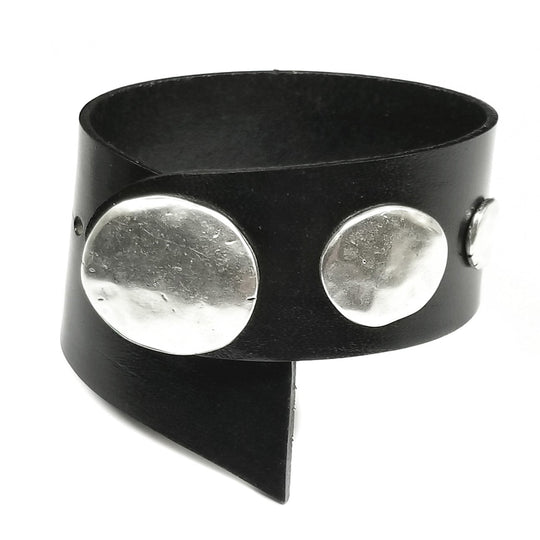 Leather Unisex Wristband Bracelet