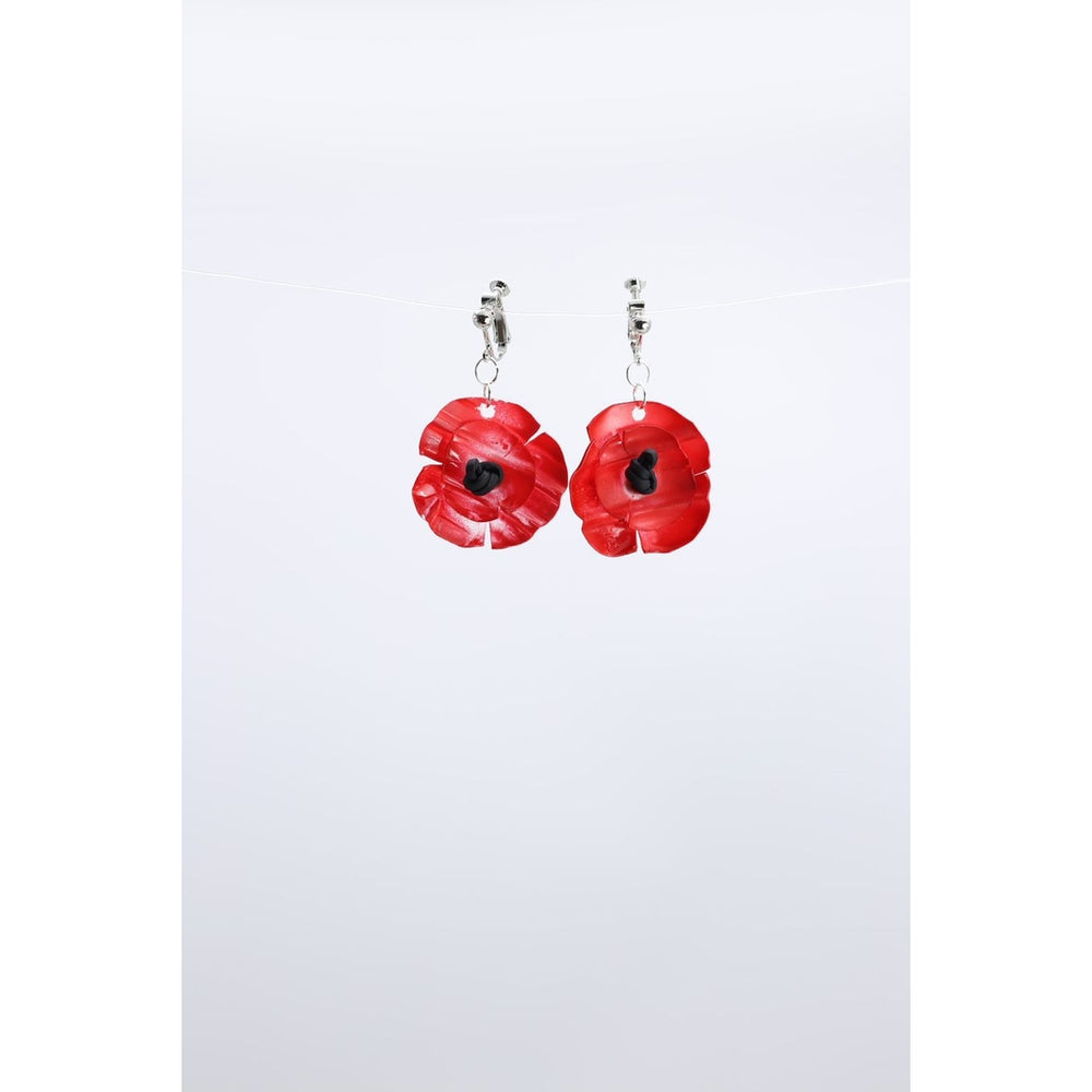 Clip on Hanging Poppy Flower Earrings - Red
Upcycled plastic bottles Hand cut Hand painted Metal clip ons Length: Approximately 5 cm Available colours & Product codes: Hand painted Green - CER2168-01 Hand painted Red - CER2168-03 Hand painted Yellow - CER2168-04 Made in China
Clip on Hanging Poppy Flower Earrings - Red
Upcycled plastic bottles Hand cut Hand painted Metal clip ons


$35
$35
$35
earrings, jewelry, jianhui london earrings, jianhui london jewelry, jianhui london yellow earrings, red earrings,