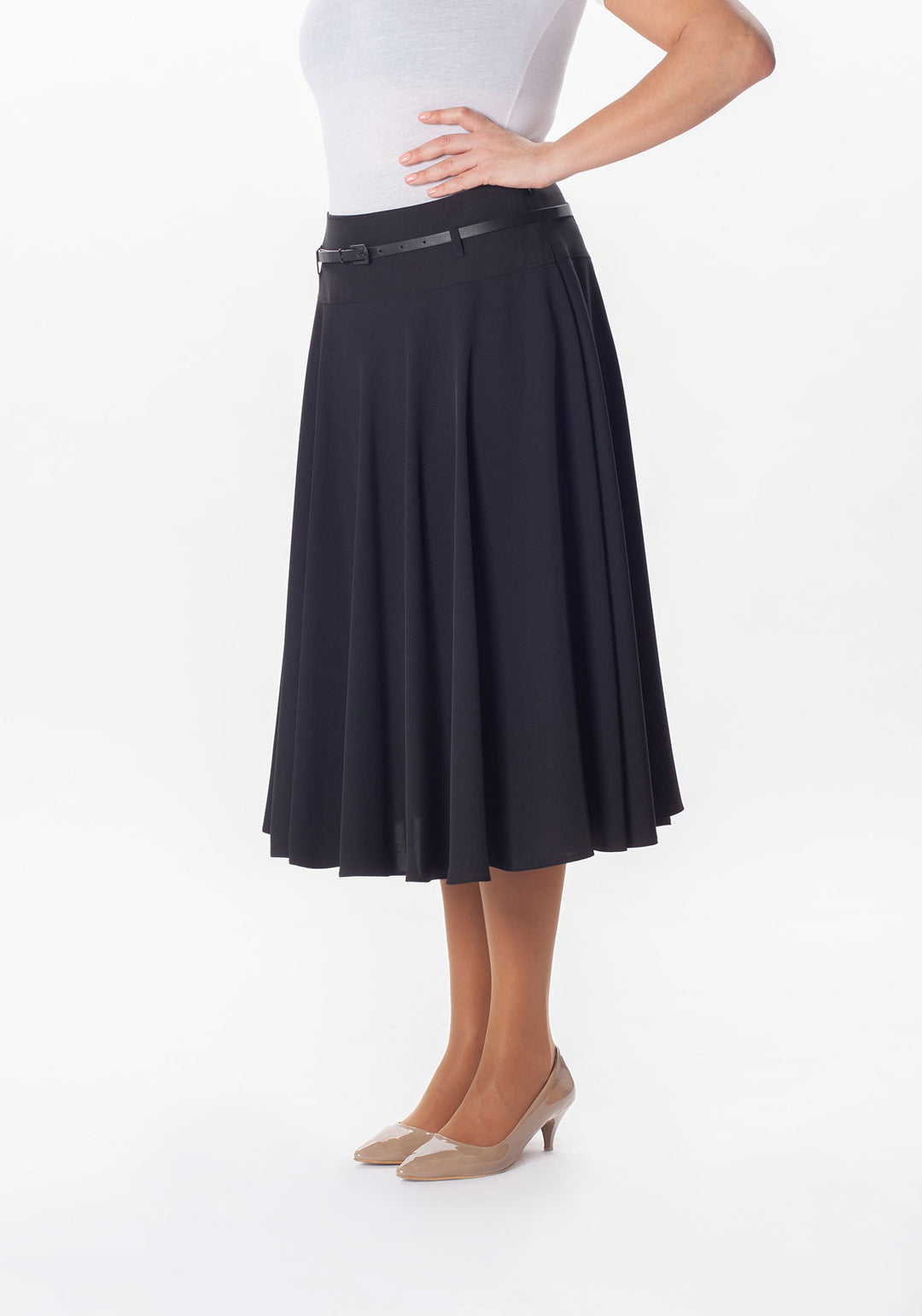 Flare Skirt - Black - Plus Sizes
A-line skirt that's full of swing. It's the perfect length for any occasion. Length: 31.5" Fabric Type: Woven Material: 100% Polyester Made in Turkey
Flare Skirt - Black - Plus Sizes
A-line skirt that's full of swing. It's the perfect length for any occasion. Length: 31.5" Fabric Type: Woven Material: 100% Polyester.
40214101

$89.99
$89.99
$89.99
flare skirt, plus size, plus skirt, skirt
Skirt
Guzella
$129.99
$129.99
$129.99
Size: 12, 14, 16, 18, 20
Color: Black

Le' Diva B