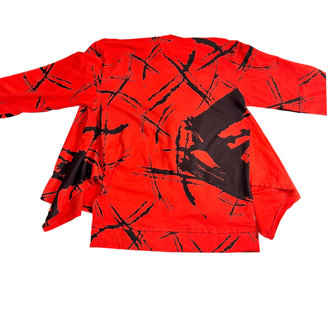 Abstract Hip Length Red Jacket
This jacket is of course part of the Abstract collection. It works with the abstract pants shown or with a cotton pant already in your wardrobe. Cool relaxed and stylish. Details: single button closure fully lined 2 pockets open sleeves 100% cotton Italy import
Abstract Hip Length Red Jacket
This jacket is of course part of the Abstract collection. Cool relaxed and stylish. Details: single button closure fully lined 2 pockets open sleeves 100% cotton Italy import
AWBB2224BFP-1