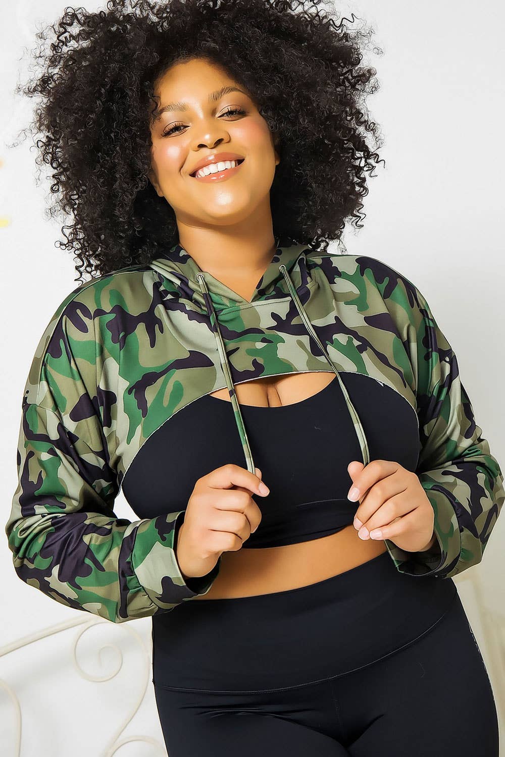 Arm Warmer Crop Hoodie Sweatshirt - Curvy Green
This warm shoulder cropped top drawstring hoodie sweater is medium weight smooth, stretchy and breathable. Vibrant camo color looks perfect for any season. Looks great with jeans, leggings, shorts, skorts and skirts!
Arm Warmer Crop Hoodie Sweatshirt - Curvy Green
This warm shoulder cropped top drawstring hoodie sweater is medium weight smooth, stretchy and breathable. Vibrant camo color looks perfect for any season.
08282021001

$36.99
$36.99
$36.99
activewea