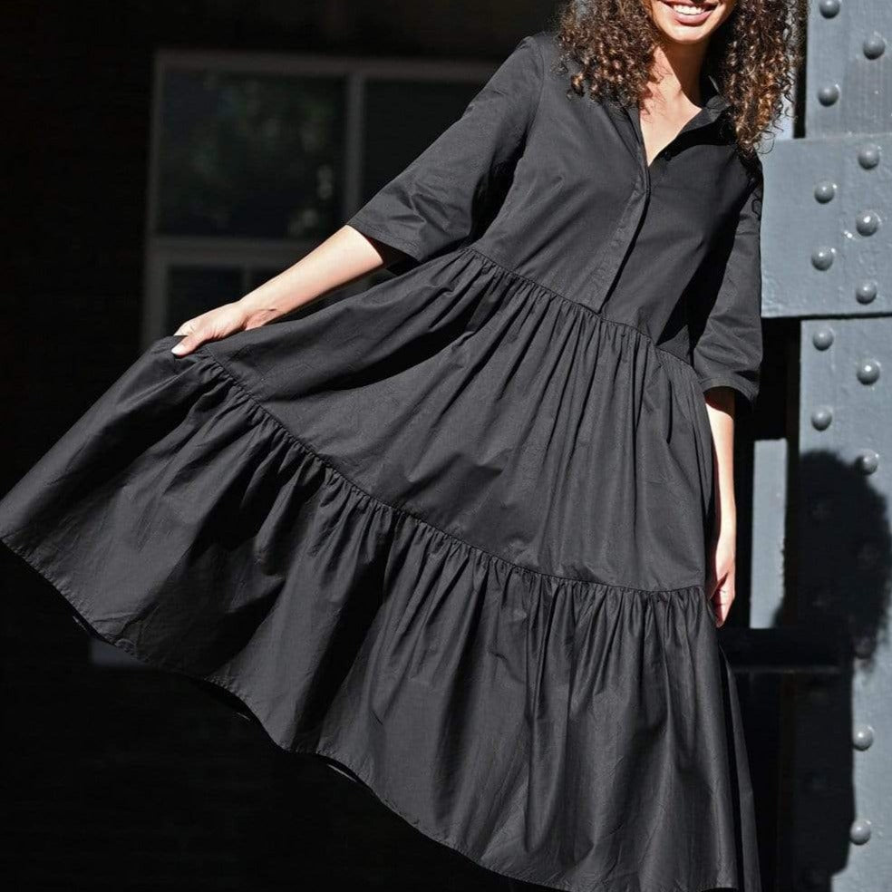 Darcey Dress
Margot Dress has a drop waist , A-line silhouette with a ruffled peplum hem. The Margot will be a wardrobe staple you can wear anywhere. Also comes in black. Concealed Back Zip Round Collar Side Pockets Drop Waist Ruffled Peplum Hem Cotton- poplin Machine wash cold delicate, warm iron
Darcey Dress
Margot Dress has a drop waist , A-line silhouette with a ruffled peplum hem. Concealed Back Zip, Round Collar, Side Pockets, Drop Waist, Ruffled Peplum Hem

darcey-black

$159.99
$159.99
$159.99
best