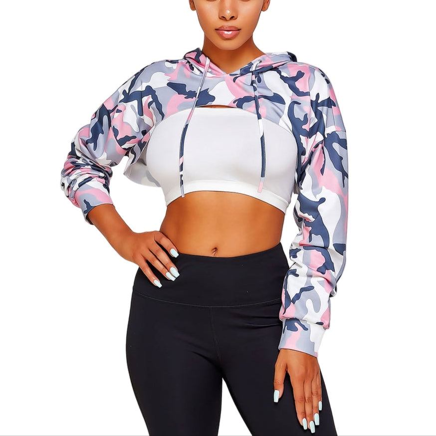 Arm Warmer Crop Hoodie Sweatshirt - Pink
This warm shoulder cropped top drawstring hoodie sweater is medium weight smooth, stretchy and breathable. Vibrant camo color looks perfect for any season. Looks great with jeans, leggings, shorts, skorts and skirts!
Arm Warmer Crop Hoodie Sweatshirt - Pink
This warm shoulder cropped top drawstring hoodie sweater is medium weight smooth, stretchy and breathable. Vibrant camo color looks perfect for any season.
08282021001

$35.99
$35.99
$35.99
activewear top, arm war