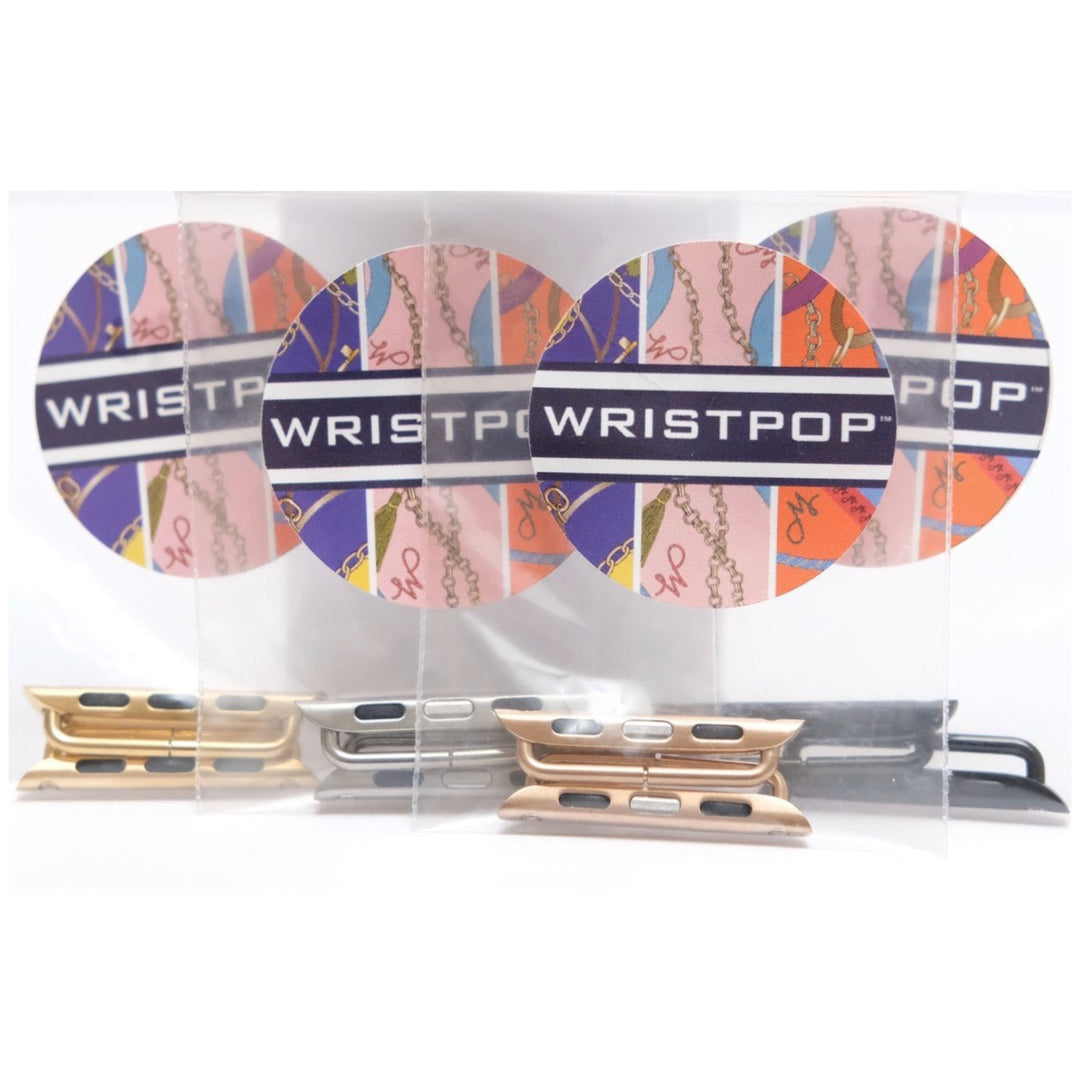 Wristpop - Blondie Print - 100% Artificial Silk
Our 100% Art Silk Blondie print is machine wash cold & hang dry or dry clean. Wristpop Apple Watch Connectors available for Apple Watch Series 1, 2, 3, 4, 5. In Stainless Steel, Rose Gold, Black, Gold. Sizes 38mm, 40mm, 42mm, 44mm. 100% Satisfaction Guaranteed!
Wristpop - Blondie Print - 100% Artificial Silk
Our 100% Art Silk Blondie print is machine wash cold & hang dry or dry clean.
Wristpop Apple Watch Connectors available for Apple Watch Series 1, 2, 3, 4