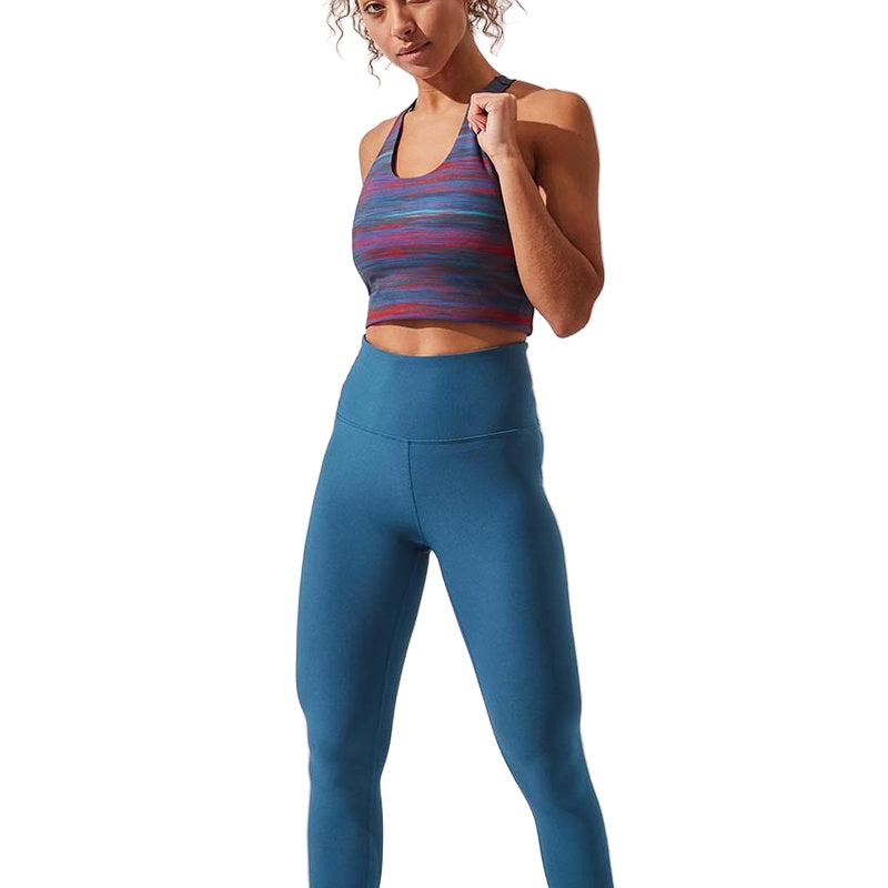 MPG Chaser Medium Support Bra Top
Chaser Medium Support Bra The Chaser Medium Support Printed Bra Top features a limited-edition print in lightweight performance fabric with excellent coverage, breathability and moisture wicking properties. Offering the support of a sports bra with the coverage of a cropped tank, this double-duty item top can be layered under a shirt or styled solo. Inspired by the concept of wearable artwork, the eye-catching print offers an ultra-cool ombre effect creating visual texture