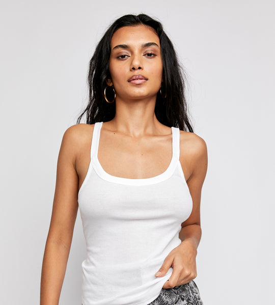 Alia Tank - Optic White
A perfect everyday tank to add to your collection, this scoop neck style is featured in a ribbed design with a full-length fit. Tank top Slim silhouette Bold seam details Low scoop back Care/Import Machine Wash Cold Import
Alia Tank - Optic White
A perfect everyday tank to add to your collection, this scoop neck style is featured in a ribbed design with a full-length fit. Tank top Slim silhouette 
60456603
19519186100
$20
$20
$20
free people size chart, tank, tank top, top, white tan