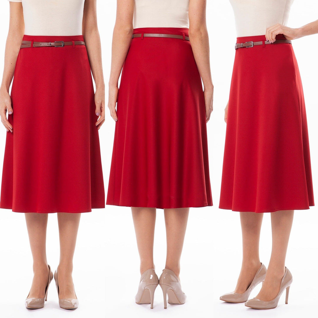 Semi Flare Belted Skirt
A-line fully lined skirt that's full of swing. It's the perfect length for any occasion Skirt length 43" 73% Polyester, 22% Viscose, 5% Elastane Made in Turkey.
Semi Flare Belted Skirt
A-line fully lined skirt that's full of swing. It's the perfect length for any occasion Skirt length 43" 73% Polyester, 22% Viscose, 5% Elastane Made in Turkey.
40323706

$84.99
$84.99
$84.99
A line skirt, flare skirt, mid length skirt, skirt
Skirt
Guzella
$119.99
$119.99
$119.99
Size: 8, 10, 12, 14, 1