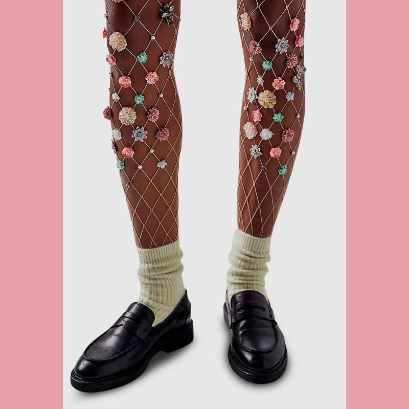 colored fish nets Coume 2 Pcs Rainbow Fishnet Stockings for Women Stretch LGBTQ Accessories Gay Pride Gifts High Pantyhose Waist Thigh (Diamond) at Amazon Women's Clothing store Professional quality Salmon Pink Fishnet Kids Tights