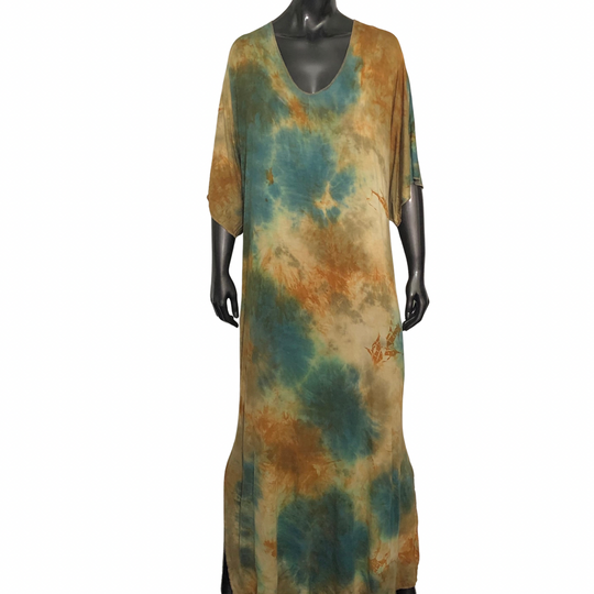 Tie Dye V-Neck Caftan Dress - Adele
Feel Zenful in our relaxed, loose fitting, Hand Tie-Dyed Caftan V-neck Dress. Each garment is adorned with an unique, inspirational sentiment. Our exclusive fabric is made from the softest Rayon/Spandex material. One of a kind, rectangle shape, exclusive, handmade, Rayon/Spandex Care:: Hand Wash Cold
Tie Dye V-Neck Caftan Dress - Adele
Feel Zenful in our relaxed, loose fitting, Hand Tie-Dyed V-neck Caftan Dress adorned with inspirational sentiment. Our fabric is made from