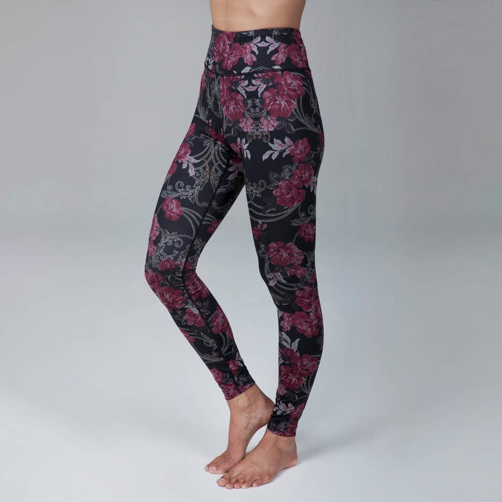 Ultra High Waist Legging (Versailles Rose Print)
These high rise yoga leggings are made from slimming and moisture wicking fabric to keep you covered and comfortable. The 28" inseam. High-waisted rise with 28" inseam. Features: KiraGrace PowerHold fabric (Poly/Spandex) Ultra High-Rise waistband Comfortable compression throughout Anti-chafe flat-lock seaming Moisture wicking fabric with 4-way stretch Made in U.S.A. of imported fabric
Ultra High Waist Legging (Versailles Rose Print)
These high rise yoga leggi