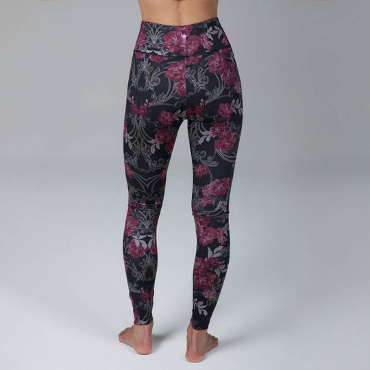 Ultra High Waist Legging (Versailles Rose Print)
These high rise yoga leggings are made from slimming and moisture wicking fabric to keep you covered and comfortable. The 28" inseam. High-waisted rise with 28" inseam. Features: KiraGrace PowerHold fabric (Poly/Spandex) Ultra High-Rise waistband Comfortable compression throughout Anti-chafe flat-lock seaming Moisture wicking fabric with 4-way stretch Made in U.S.A. of imported fabric
Ultra High Waist Legging (Versailles Rose Print)
These high rise yoga leggi