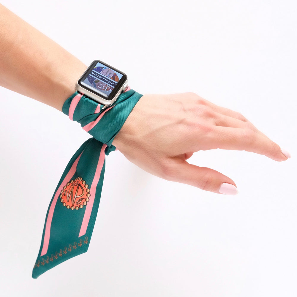 Wristpop - Green Rugby Stripe - 100% Artificial Silk
Our 100% Art Green Rugby Stripe print is machine wash cold & hang dry or dry clean. Wristpop Apple Watch Connectors available for Apple Watch Series 1, 2, 3, 4, 5. In Stainless Steel, Rose Gold, Black, Gold. Sizes 38mm, 40mm, 42mm, 44mm. 100% Satisfaction Guaranteed!
Wristpop - Green Rugby Stripe - 100% Artificial Silk
100% Art Green Rugby Stripe print is machine wash cold & hang dry or dry clean. Apple Watch Connectors available for Apple Watch Series
