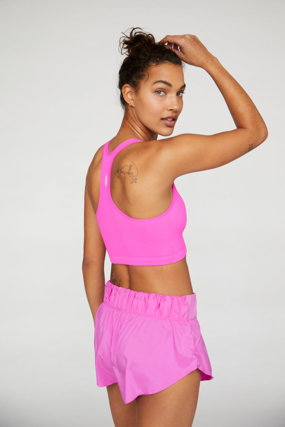 Free Throw Crop Top - Magenta
Meditate or make a move in this ribbed compression fit crop featuring a V-neck racerback design that keeps you feeling secure as you work out. Can be worn with or without a bra for extra support Formfitting silhouette Stretch fit FP Movement A destination for the life well-lived, Free People Movement offers performance-ready activewear, practice-perfect styles and beyond-the-gym staples. We believe in the power of community, in supporting and lifting each other up and always #m