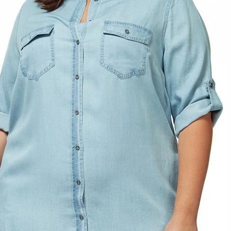 Denim Shirt Dress