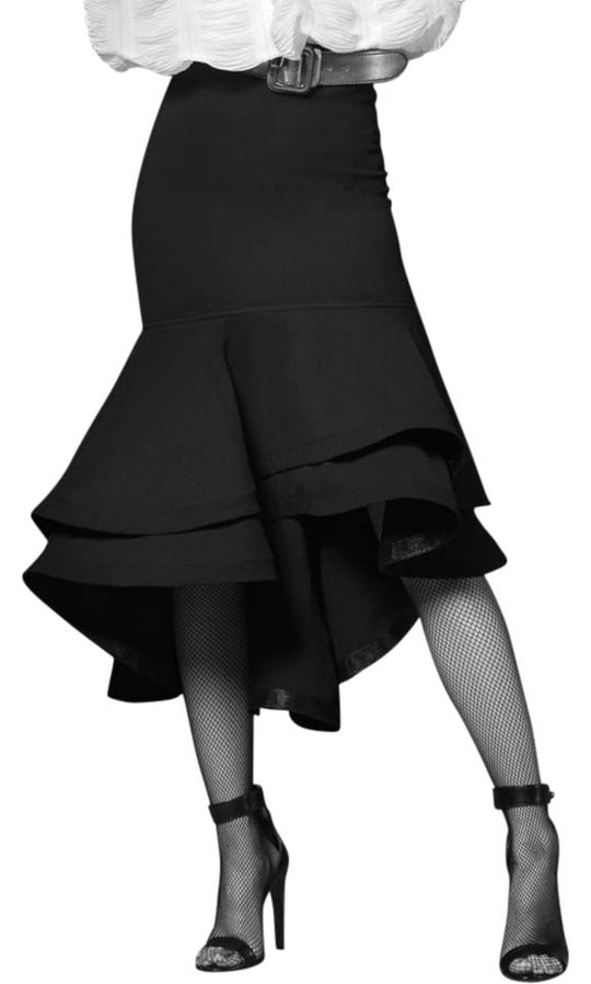 Double overlapped bottom ruffle skirt
Double overlapped bottom ruffle skirt Fabric: 100% Polyester SIZE CHART: Small (2/4) Bust: 34 inch, Natural Waist: 26 / 27 inch , Drop Waist: 29 / 30 inch, Hips: 36 / 37 inch Medium (6/8) Bust: 36 inch, Natural Waist: 28 / 29 inch, Drop Waist: 31 / 32 inch, Hips: 38 / 39 inch Large (10-12) Bust: 38 inch, Natural Waist: 30 inch, Drop Waist: 33 inch , Hips: 40 inch XL (12-14) Bust: 40 inch, Natural Waist: 32 inch, Drop Waist: 35 inch, Hips: 42 inch1XL (16) Bust: 42 inch,