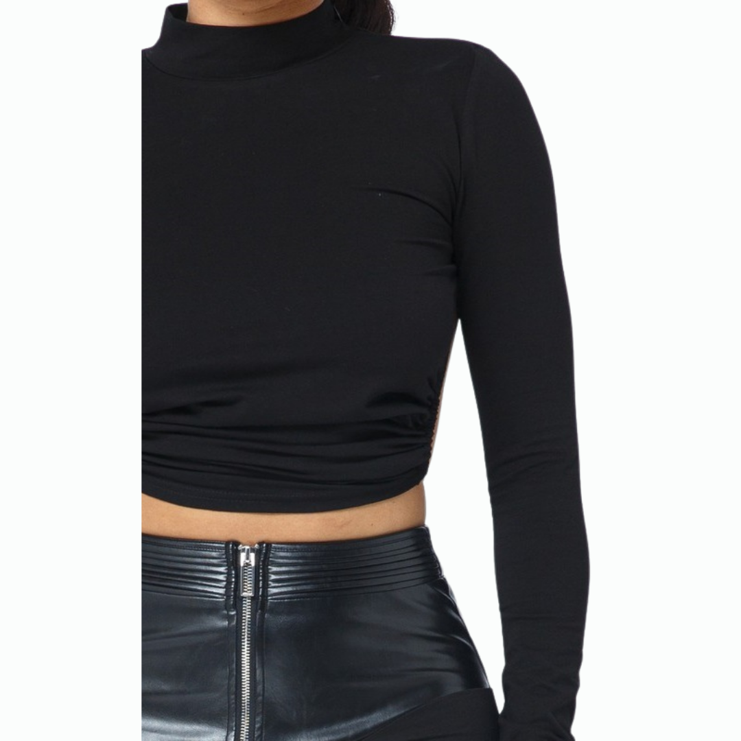 2 pc Long Sleeve Top & Leggings
2 Piece Long Sleeve Mock Neck Top with Open Back, Back Tie with Ruching Mid Section, and Leggings. With PU Leather Details and Front Zipper. Fabric: Self: 70% Cotton, 25% Polyester, 5% Spandex Contrast: 55% PU, 45% Polyester Hip Measurement Size Large: 42"
2 pc Long Sleeve Top & Leggings
2 Piece Long Sleeve Mock Neck Top with Open Back, Back Tie with Ruching Mid Section, and Leggings. Faux leather details and front zipper.
CC17852

$79.99
$79.99
$79.99
2 pc set, 2 pc sets, 2p