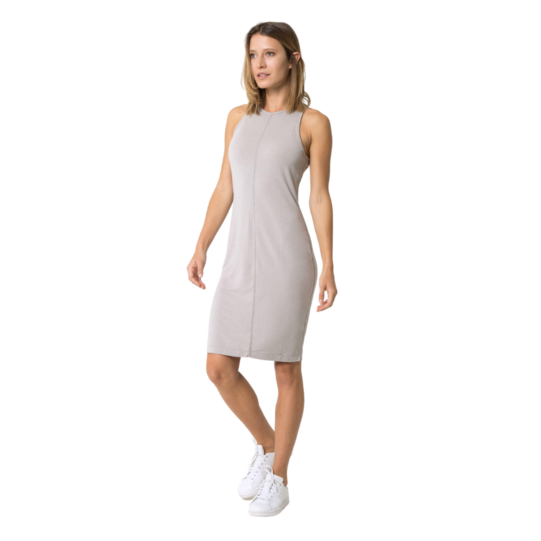 Catwalk Fitted Fitness Dress - Micro Terry
Catwalk Fitted Fitness Dress - Micro Terry MPG Walk into any room with confidence in this high fashion dress with a slim fit silhouette to accentuate your figure.With a raised center seam detail down the front and back plus darts for improved shaping, this chic tailored dress puts the fit in outfit. Pairing perfectly with polished heels and laid-back sneakers alike – this look takes you from the workweek to the weekend (and then some). Features: Fitted Fitness Dres
