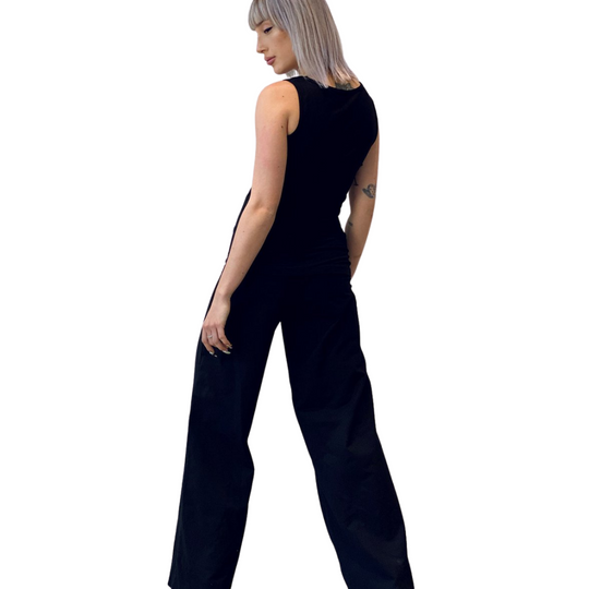 World Pant Relaxed Fit - Black
The effortless wide-leg silhouette is classic for this season and every other! It brings a refined flair to your look. Fitted at the waist with gorgeous stretch and perfect-hitting length, this is a must have Rock ’N Karma hand painted wide leg pant. The relaxed structure of these pants ensures a comfortable, easygoing fit. About Me 85% Rayon, 15% Lycra “Miracle Fabric” (thick) 2 way stretch for a move-with-you-feel Original Design Designed for a relaxed fit Fabric resiliency;