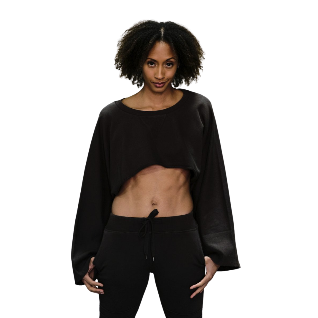 Crop Kimono Sweatshirt - Black
Crop Kimono Sweatshirt - French Terry Cotton Crop Kimono Sweatshirt, perfect crop top for everyday activities as well as that daily workout! Soft cotton that is just so irresistible. Features: Crop Top Sweatshirt 100% Cotton French Terry Machine Wash Cold Model Wearing Size Small
Crop Kimono Sweatshirt - Black
Black Crop Kimono Sweatshirt - French Terry Cotton Crop Kimono Sweatshirt, perfect crop top for everyday activities as well as that daily workout! 


$68
$68
$68
activew