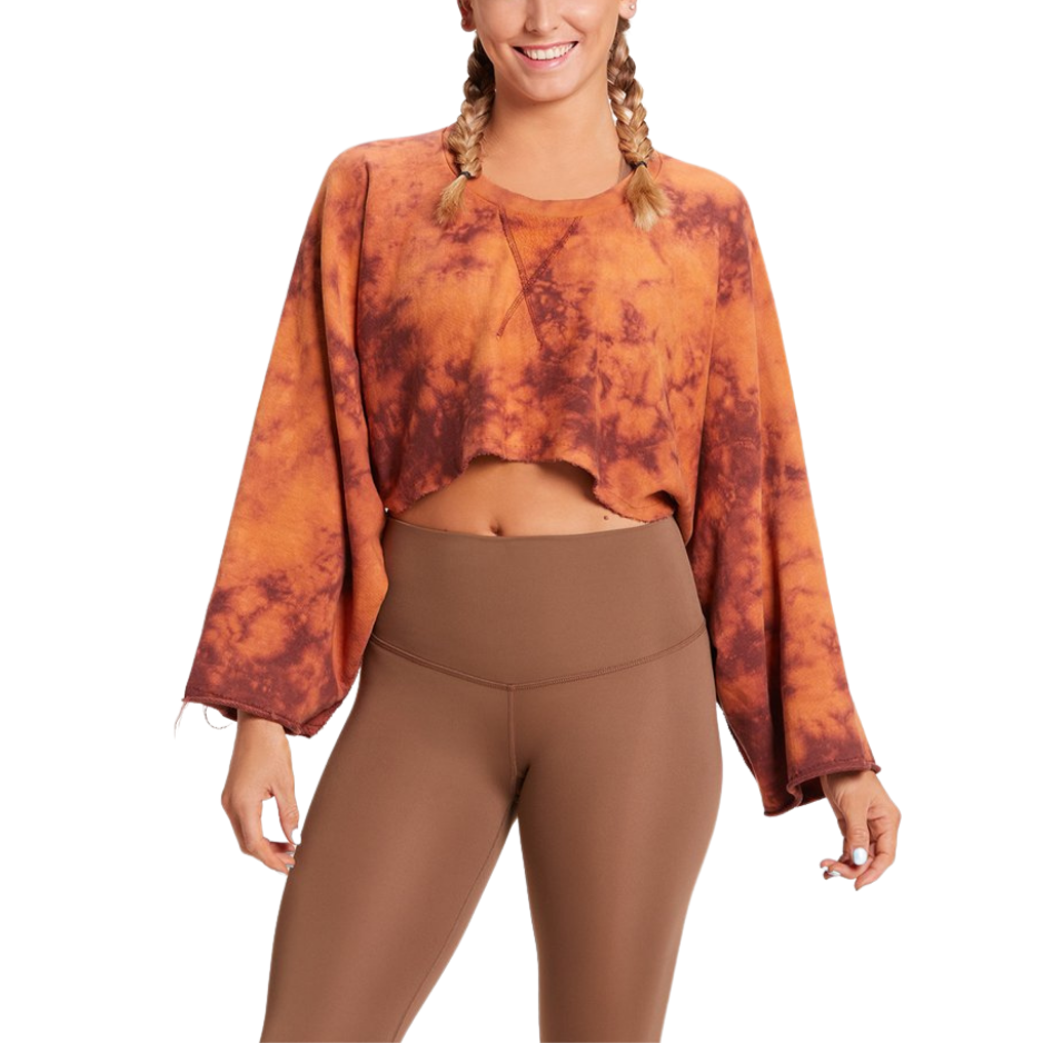 Crop Kimono Sweatshirt - Sacred Earth
Tie-dye is back and staying forever. This oversized, cropped pullover delivers a versatile and oversized yet relaxed look. Pair this with just about anything and wear it just about anywhere. 100% Cotton Tie-Dyed French Terry Machine Wash Cold Raw Edge Hem Oversized Fit Wide Sleeve Colors may vary
Crop Kimono Sweatshirt - Sacred Earth
Sacred Earth Tie-dye is back and staying forever. This oversized, cropped pullover delivers a versatile and oversized yet relaxed look.