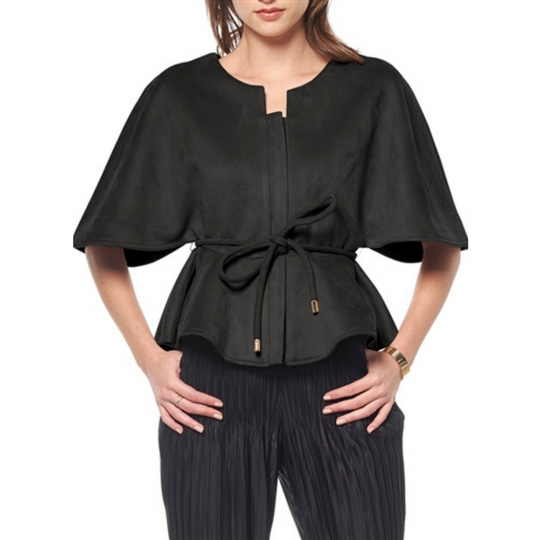 Faux Suede Cape Jacket
Faux suede cape jacket great for day or evening. Style: Jacket Fabric: 97% Polyester, 3% Spandex
Faux Suede Cape Jacket
Faux suede cape jacket great for day or evening. Style: Jacket Fabric: 97% Polyester, 3% Spandex
J18896BM

$89.99
$89.99
$89.99
cape jacket, jacket, sale
Jacket
Gracia
$109.99
$109.99
$109.99
Size: Medium
Color: Black

Le' Diva Boutique Store