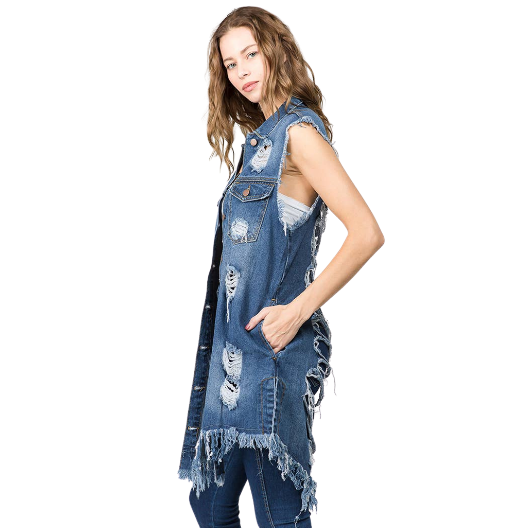 Distressed Denim Long Length Vest
This is a super cool vest you can pair up with so many items, dress, jeans or skirt.
Distressed Denim Long Length Vest
This is a super cool vest you can pair up with so many items, dress, jeans or skirt.
10302019006-1

$54.99
$54.99
$54.99
denim, denim sleeveless, distressed denim vest, Distressed Denim Vest Long, distressed jean vest, long denim vest, long distressed jean vest, long distressed vest, long jean vest, vest
Vest
American Bazi



Size: Small, Medium, Large
Colo