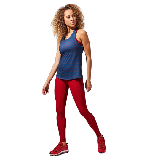 Rebounder Side Pocket Leggings
Feel good about sporting the Rebounder Recycled Polyester Side Pocket Legging knowing you’re wearing a sustainable style that performs just as hard as you. Streamlined side pockets add functionality, designed to fit electronics for a hands-free workout while mesh leg paneling and strategically placed seamlines provide an ultra-flattering look. Recycled performance fabric offers 4-way stretch and moisture wicking properties, so you stay cool and comfortable from the gym to the