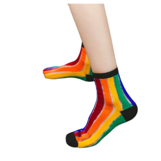Rainbow Striped Patterned Socks
Rainbow Striped Patterned Short Socks Rainbow Striped Patterned Short Socks A soft sock in a breathable stretch-cotton blend with rib-knit openings and angled toe seams for a more comfortable fit.
Rainbow Striped Patterned Socks
Rainbow Striped Patterned Short Socks A soft sock in a breathable stretch-cotton blend with rib-knit openings and angled toe seams for a more comfortable fit.


$13
$13
$13
Faire, harmony socks, rainbow unicorn socks, sock, socks
Socks
Le' Diva Bouti