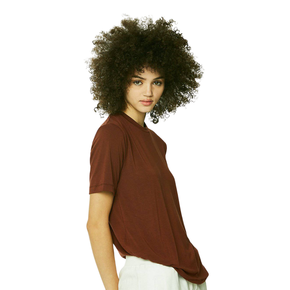 Eco Modal Tee Shirt - Cinnamon
100% Micro Modal Breathable, Butta Soft. This tee shirt is great worn alone or as a layering The T-shirt everybody wants! Great layering Made in the USA
Eco Modal Tee Shirt - Cinnamon
100% Micro Modal Breathable, Butta Soft. This tee shirt is great worn alone or as a layering The T-shirt everybody wants! Great layering Made in the USA
042020210002

$19.99
$19.99
$19.99
activewear tops, brown tee shirt, chocolate tee shirt, cinnamon tee shirt, intimates, sandi_j size chart, tee