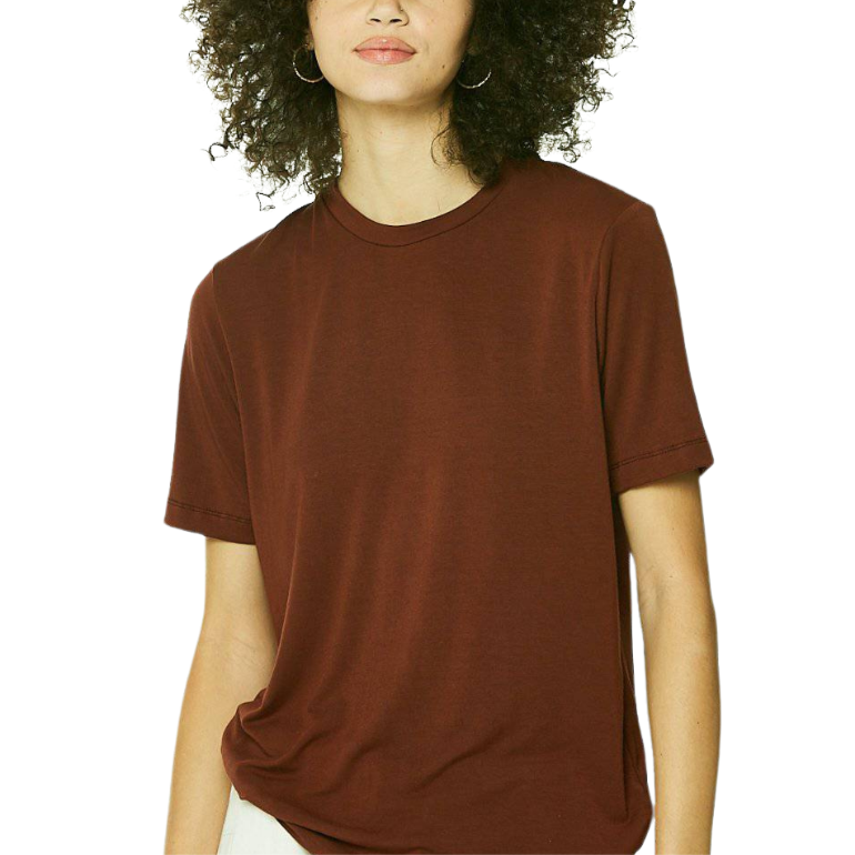 Eco Modal Tee Shirt - Cinnamon
100% Micro Modal Breathable, Butta Soft. This tee shirt is great worn alone or as a layering The T-shirt everybody wants! Great layering Made in the USA
Eco Modal Tee Shirt - Cinnamon
100% Micro Modal Breathable, Butta Soft. This tee shirt is great worn alone or as a layering The T-shirt everybody wants! Great layering Made in the USA
042020210002

$19.99
$19.99
$19.99
activewear tops, brown tee shirt, chocolate tee shirt, cinnamon tee shirt, intimates, sandi_j size chart, tee