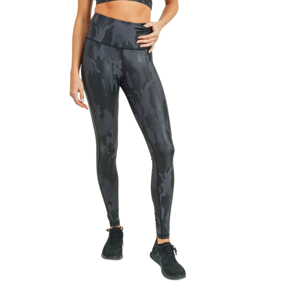Camo Foil Highwaist Leggings
Crafted using a (Mono B exclusive) Camo print in glistening foil, these leggings are both fierce and subtle. The high-waist band offers abs support and a houses a discreet pouch for your phone. 82% polyester, 18% spandex. Tummy control. Moisture-wicking. Four-way stretch. Imported.
Camo Foil Highwaist Leggings
Camo print in glistening foil, these leggings are both fierce and subtle. The high-waist band offers abs support and a houses a discreet pouch for your phone. 
2729

$35.2