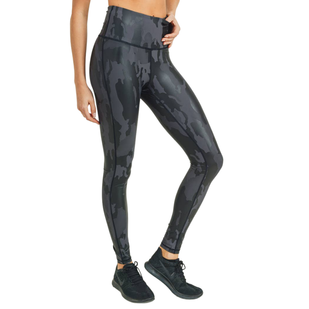 Mono B Tapered Band Solid Leggings with Back Pockets – Goal Crusher Apparel
