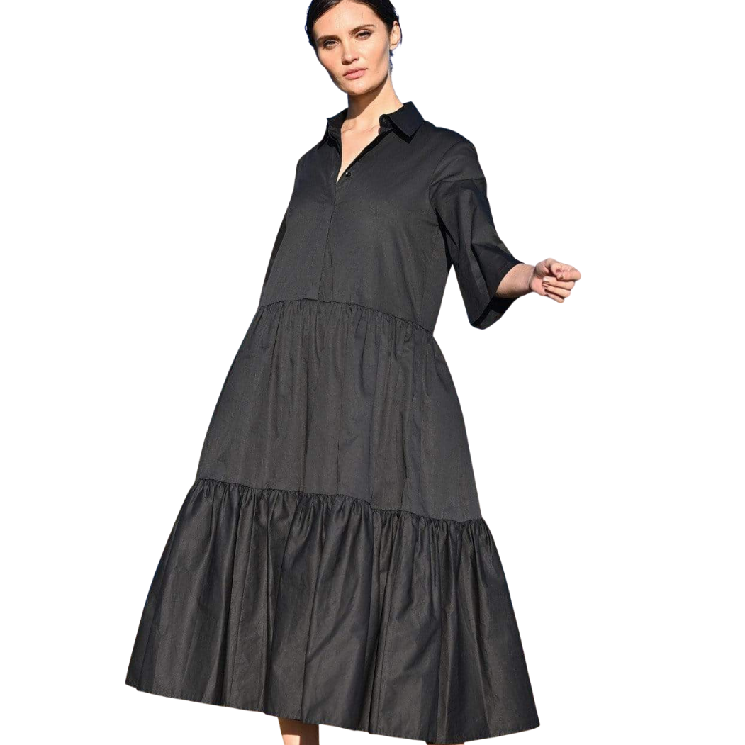 Darcey Dress
Margot Dress has a drop waist , A-line silhouette with a ruffled peplum hem. The Margot will be a wardrobe staple you can wear anywhere. Also comes in black. Concealed Back Zip Round Collar Side Pockets Drop Waist Ruffled Peplum Hem Cotton- poplin Machine wash cold delicate, warm iron
Darcey Dress
Margot Dress has a drop waist , A-line silhouette with a ruffled peplum hem. Concealed Back Zip, Round Collar, Side Pockets, Drop Waist, Ruffled Peplum Hem

darcey-black

$159.99
$159.99
$159.99
best