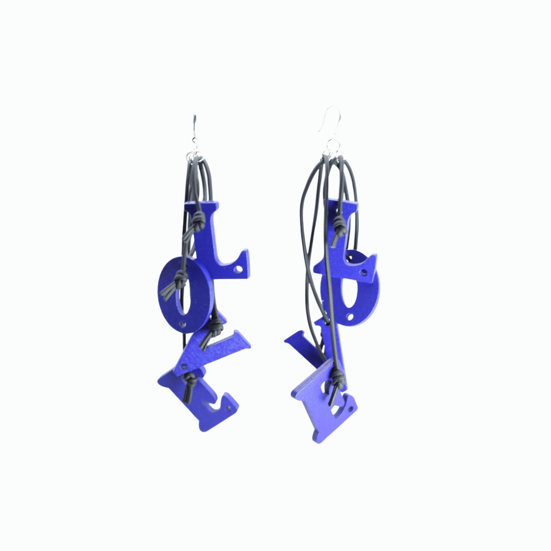 Big LOVE Leatherette Earrings - Cobalt
Hand painted Wooden LOVE letters, laser-cut from upcycled shipping pallets 4 Leatherette loops Length: 10 cm Available colours & Product codes: Gold - ER2124-H03 Red - ER2124-H04 Silver - ER2124-H02 White - ER2124-H14 Made in China
Big LOVE Leatherette Earrings - Cobalt
Wooden LOVE letters, laser-cut from upcycled shipping pallets 4 Leatherette loops 


$45
$45
$45
blue dangle earrings, blue earrings, blue leather earrings, cobalt blue earrings, earrings, jewelry, jian