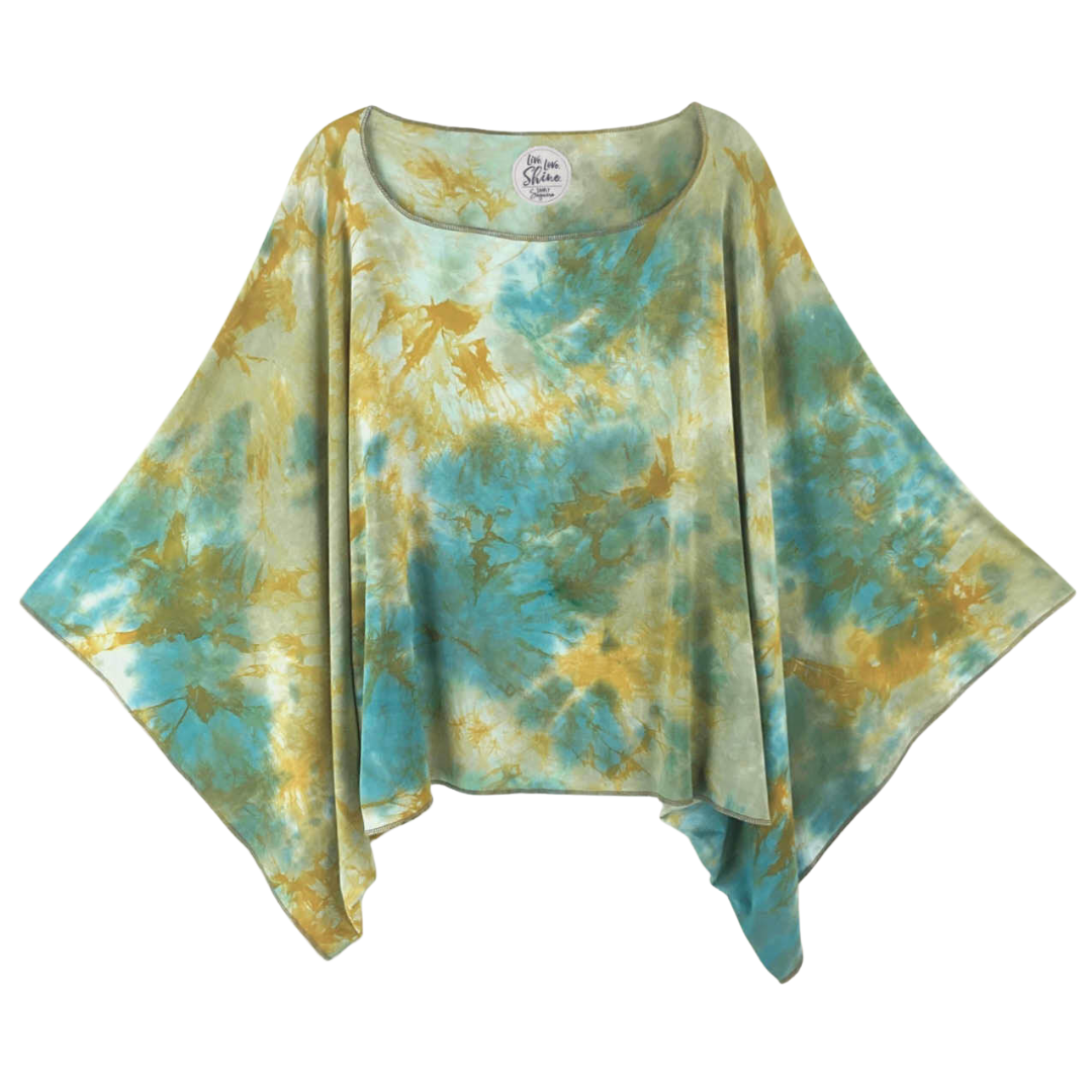 Luna Midwaist Tie Dye Top - Saguaro
Feel Zenful in our relaxed, loose fitting, Hand Tie-Dyed Midwaist Top. Each garment is adorned with an unique, inspirational sentiment. Our exclusive fabric is made from the softest Rayon/Spandex material. One of a kind, round shape, exclusive, handmade, Rayon/Spandex, one size fits most Care:: Hand Wash Cold
Luna Midwaist Tie Dye Top - Saguaro
Feel Zenful in our relaxed, loose fitting, Hand Tie-Dyed Midwaist Top. Garment is adorned with an unique, inspirational sentiment