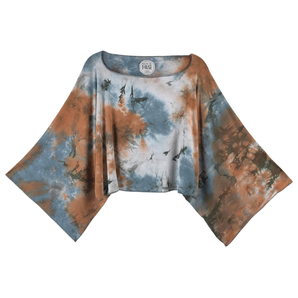 Paisley Tie Dye Top - Cholla
Feel Zenful in our relaxed, loose fitting, Hand Tie-Dyed Midriff Top. Each garment is adorned with an unique, inspirational sentiment. Our exclusive fabric is made from the softest Rayon/Spandex material. One of a kind Exclusive Handmade Rayon/Spandex One Size Fits Most (16"L) Hand Wash Cold Inspirational sentiment shape - Round
Paisley Tie Dye Top - Cholla
Feel Zenful in our relaxed, loose fitting, Hand Tie-Dyed Midwaist Top. Garment is adorned with an unique, inspirational sen