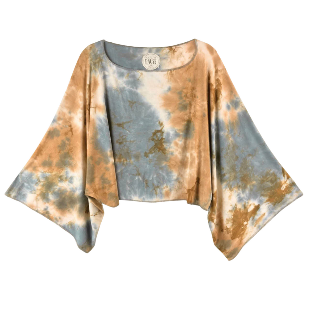 Paisley Tie Dye Top - Nopal
Feel Zenful in our relaxed, loose fitting, Hand Tie-Dyed Midriff Top. Each garment is adorned with an unique, inspirational sentiment. Our exclusive fabric is made from the softest Rayon/Spandex material. One of a kind Exclusive Handmade Rayon/Spandex One Size Fits Most (16"L) Hand Wash Cold Inspirational sentiment shape - Round
Paisley Tie Dye Top - Nopal
Feel Zenful in our relaxed, loose fitting, Hand Tie-Dyed Midwaist Top. Garment is adorned with an unique, inspirational senti