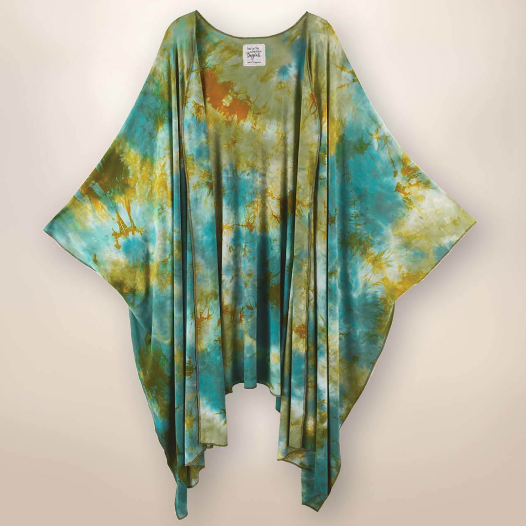 Raven Long Tie Dye Top
Feel Zenful in our relaxed, loose fitting, Hand Tie-Dyed Long Poncho Cape. Each garment is adorned with an unique, inspirational sentiment. Our exclusive fabric is made from the softest Rayon/Spandex material. One of a kind, square shape, exclusive, handmade, Rayon/Spandex Care:: Hand Wash Cold
Raven Long Tie Dye Top
Feel Zenful in our relaxed, loose fitting, Hand Tie-Dyed Long Poncho Cape. Each garment is an inspirational sentiment. Made from Rayon/Spandex material.
SS201A

$79.99
$7