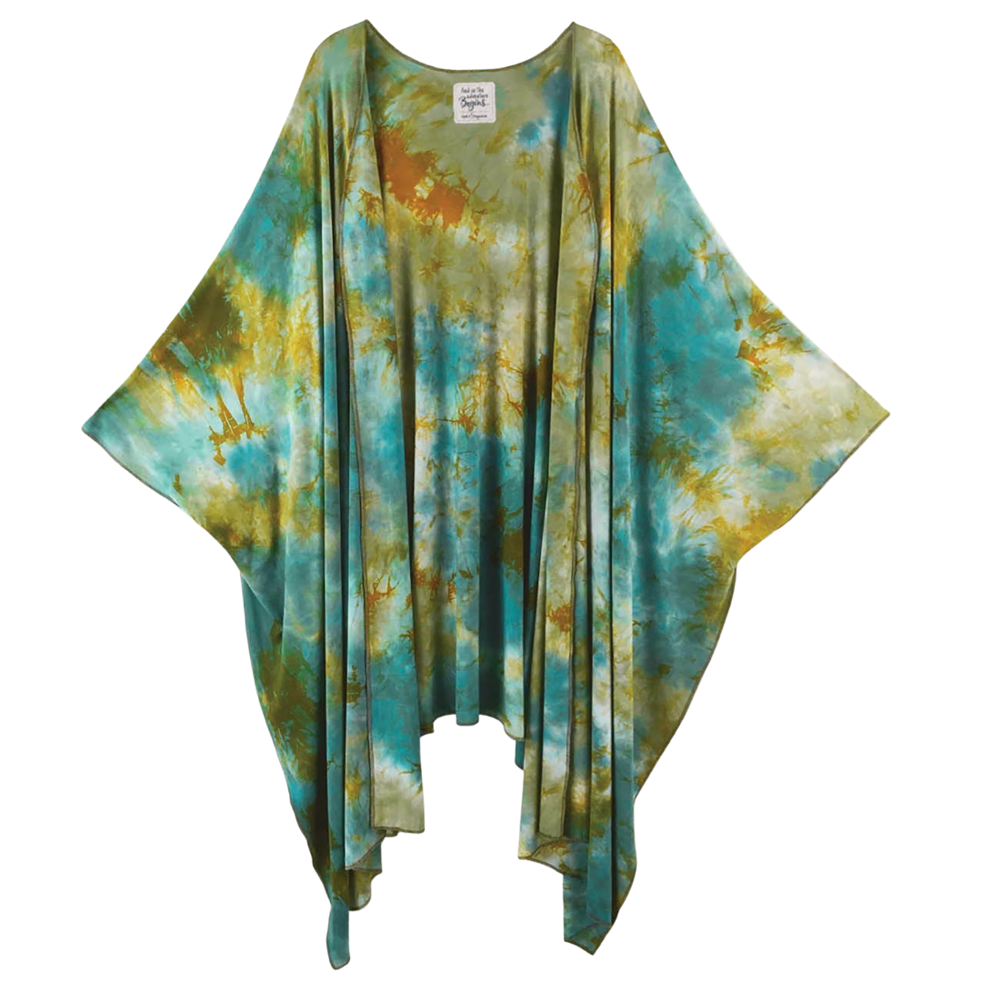 Raven Long Tie Dye Top
Feel Zenful in our relaxed, loose fitting, Hand Tie-Dyed Long Poncho Cape. Each garment is adorned with an unique, inspirational sentiment. Our exclusive fabric is made from the softest Rayon/Spandex material. One of a kind, square shape, exclusive, handmade, Rayon/Spandex Care:: Hand Wash Cold
Raven Long Tie Dye Top
Feel Zenful in our relaxed, loose fitting, Hand Tie-Dyed Long Poncho Cape. Each garment is an inspirational sentiment. Made from Rayon/Spandex material.
SS201A

$79.99
$7