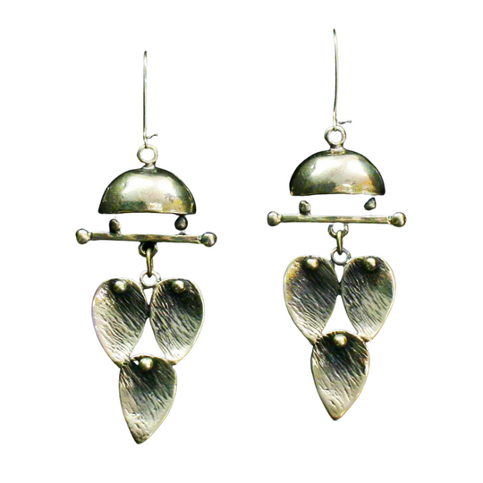 Antique Bronze Dangle Earrings